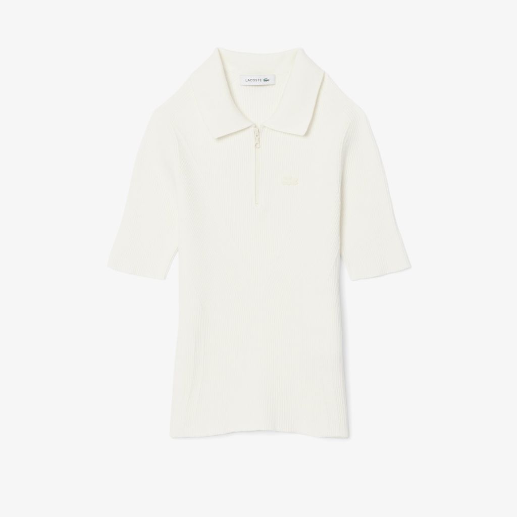 Áo Thun Lacoste Nữ Dệt Kim Gân 3D