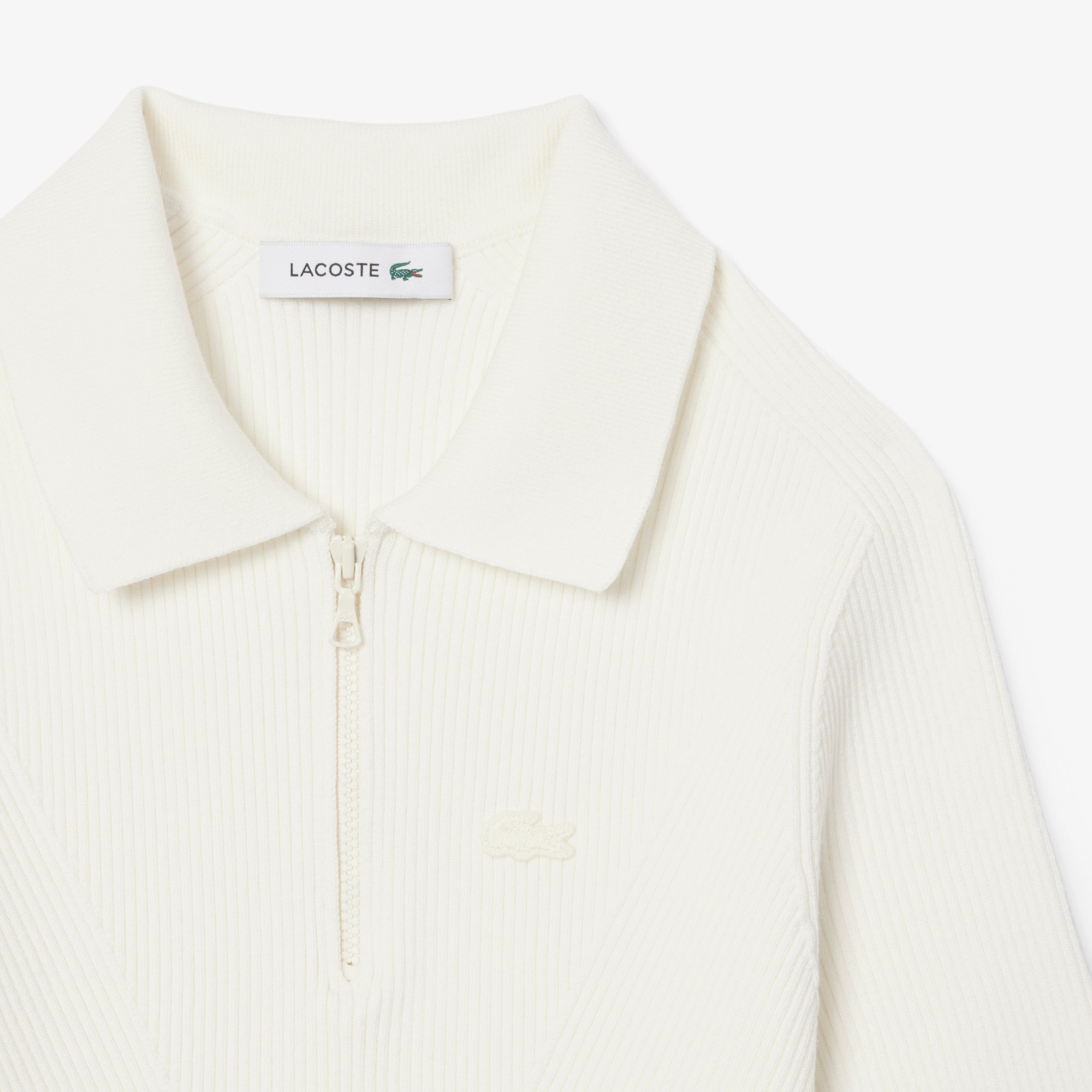 Áo Thun Lacoste Nữ Dệt Kim Gân 3D