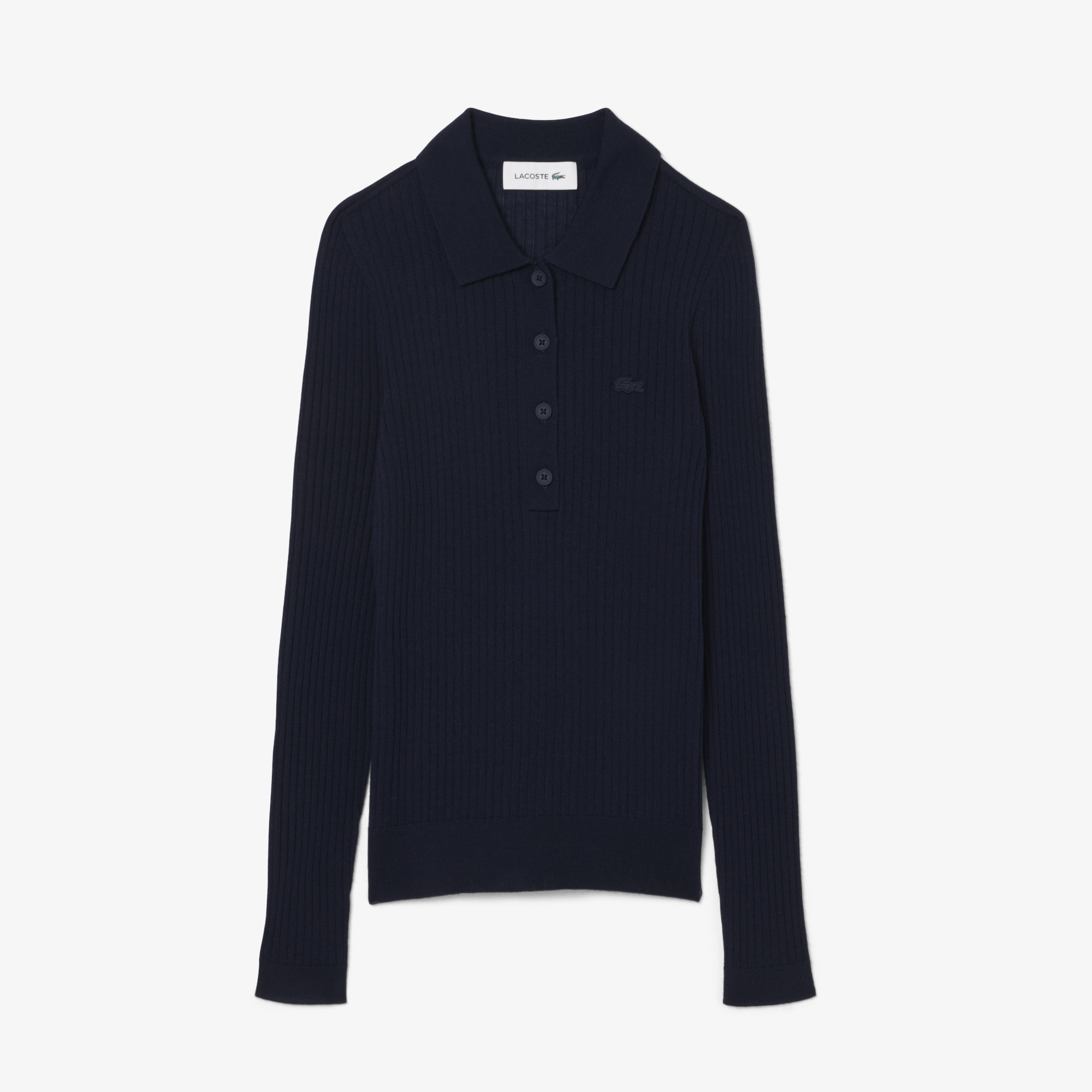 Áo Len Polo Lacoste Nữ Chất Liệu Len Jersey