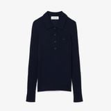 Áo Len Polo Lacoste Nữ Chất Liệu Len Jersey