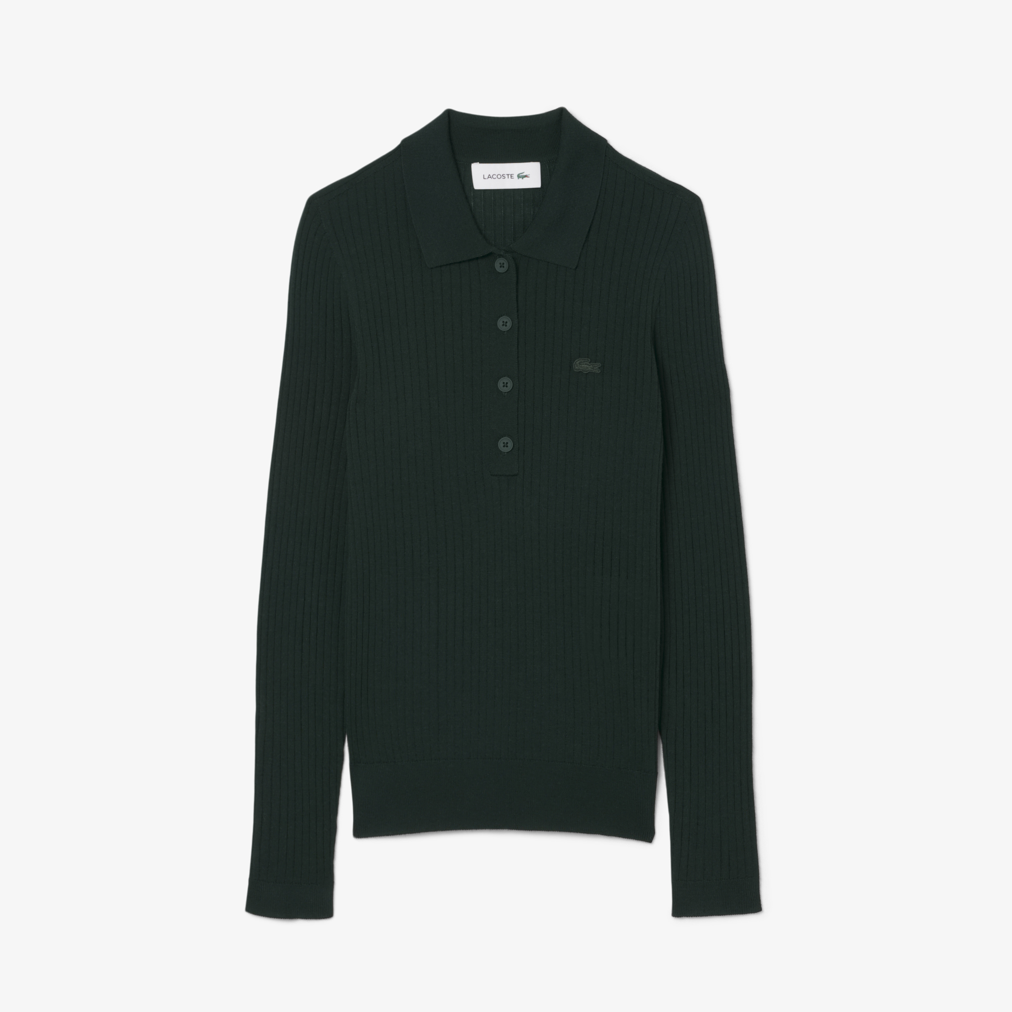 Áo Len Polo Lacoste Nữ Chất Liệu Len Jersey