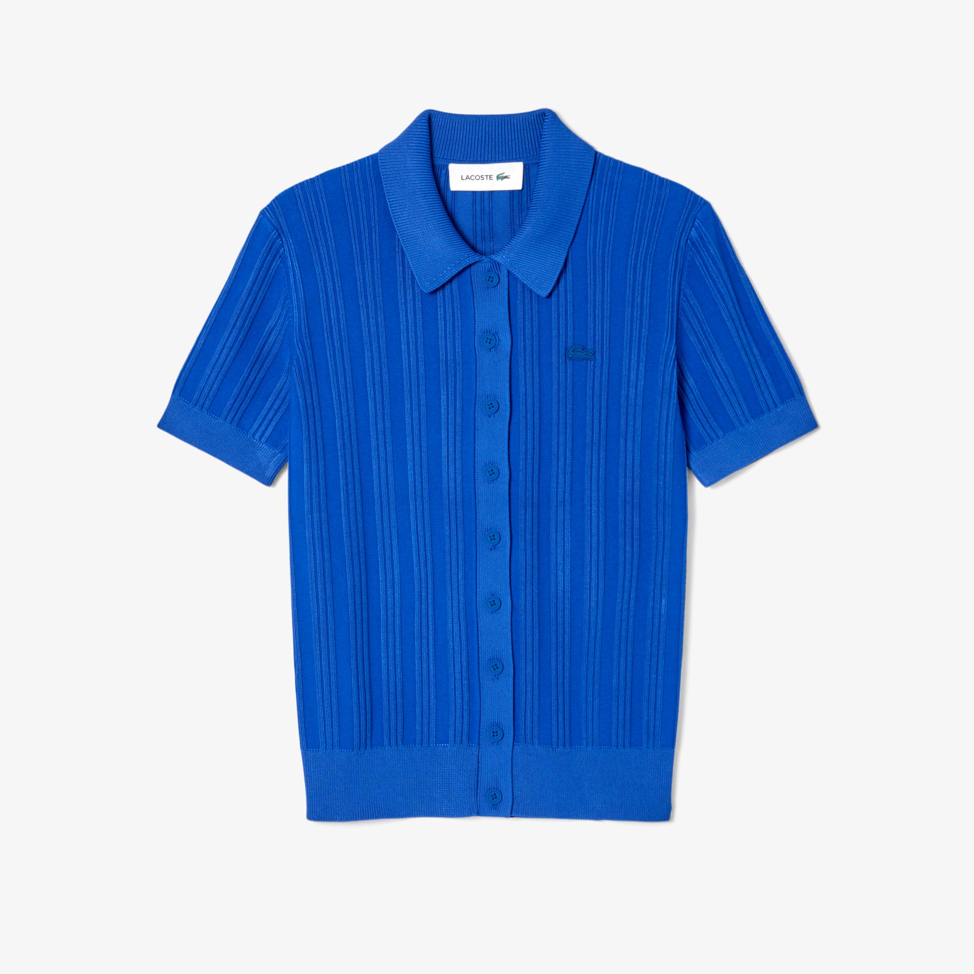 Áo Polo Lacoste Nữ Dệt Kim Gân