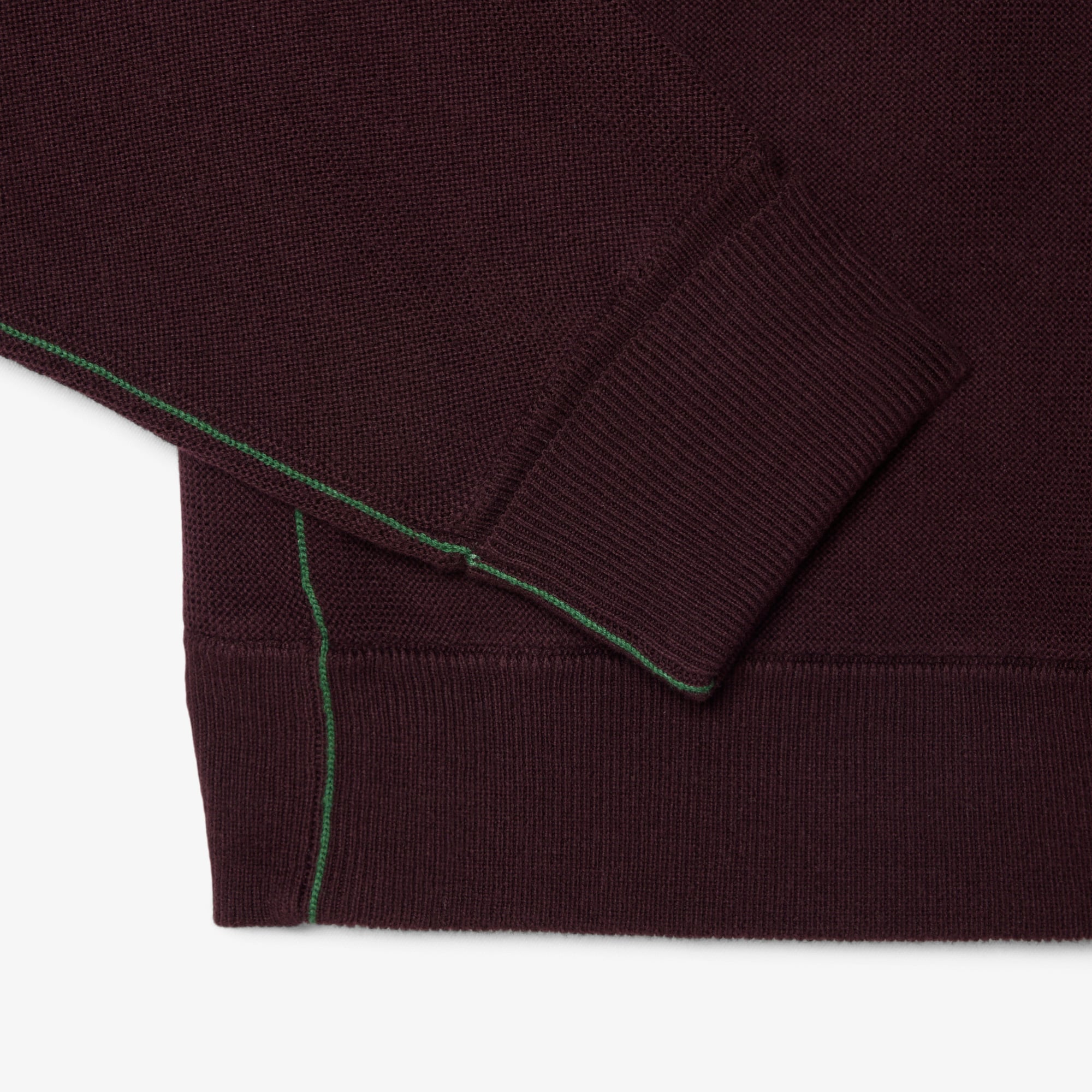 Áo Cardigan Lacoste Nữ Chất Liệu Cotton Cổ Chữ V Họa Tiết Rêu