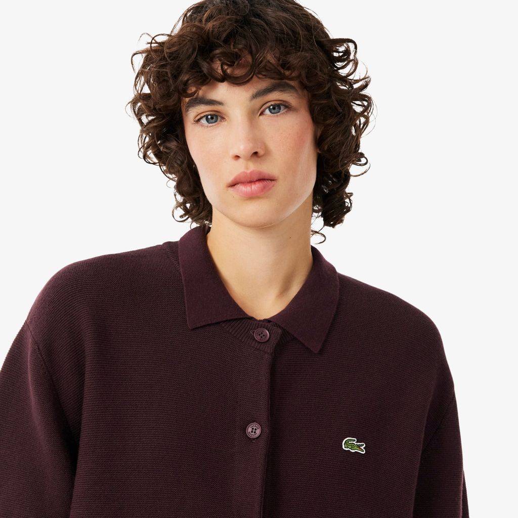Áo Len Lacoste Nữ Chất Liệu Cotton