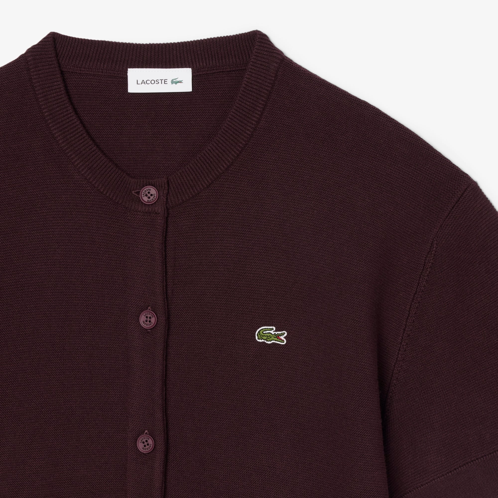 Áo Len Lacoste Nữ Chất Liệu Cotton
