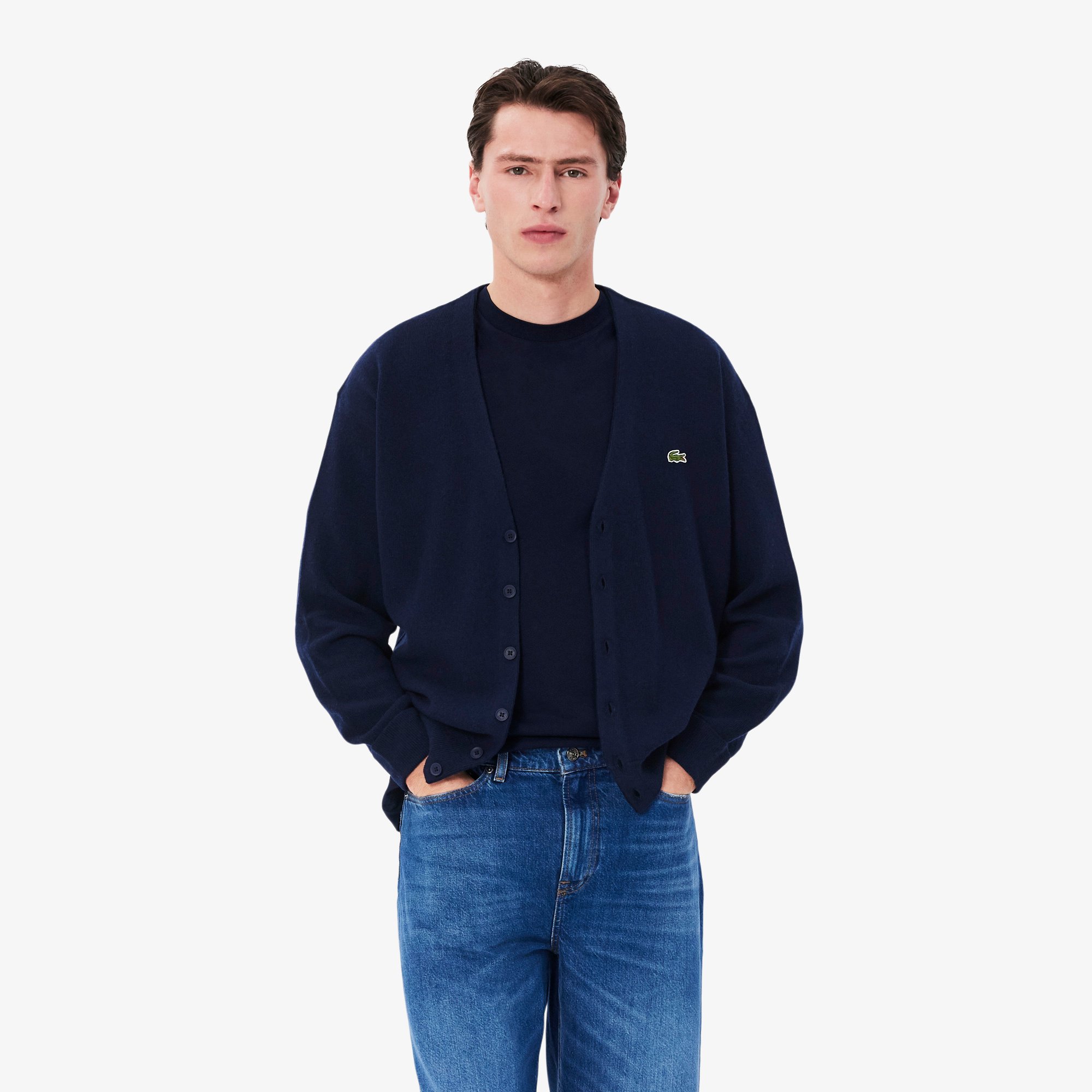 Áo Len Lacoste Nam Dáng Rộng