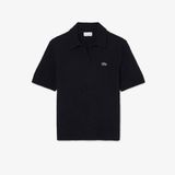Áo Polo Len Lacoste Nam Dáng Cổ Điển Chất Liệu Bouclé Dệt