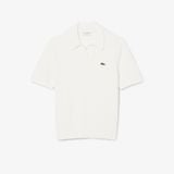 Áo Polo Len Lacoste Nam Dáng Cổ Điển Chất Liệu Bouclé Dệt