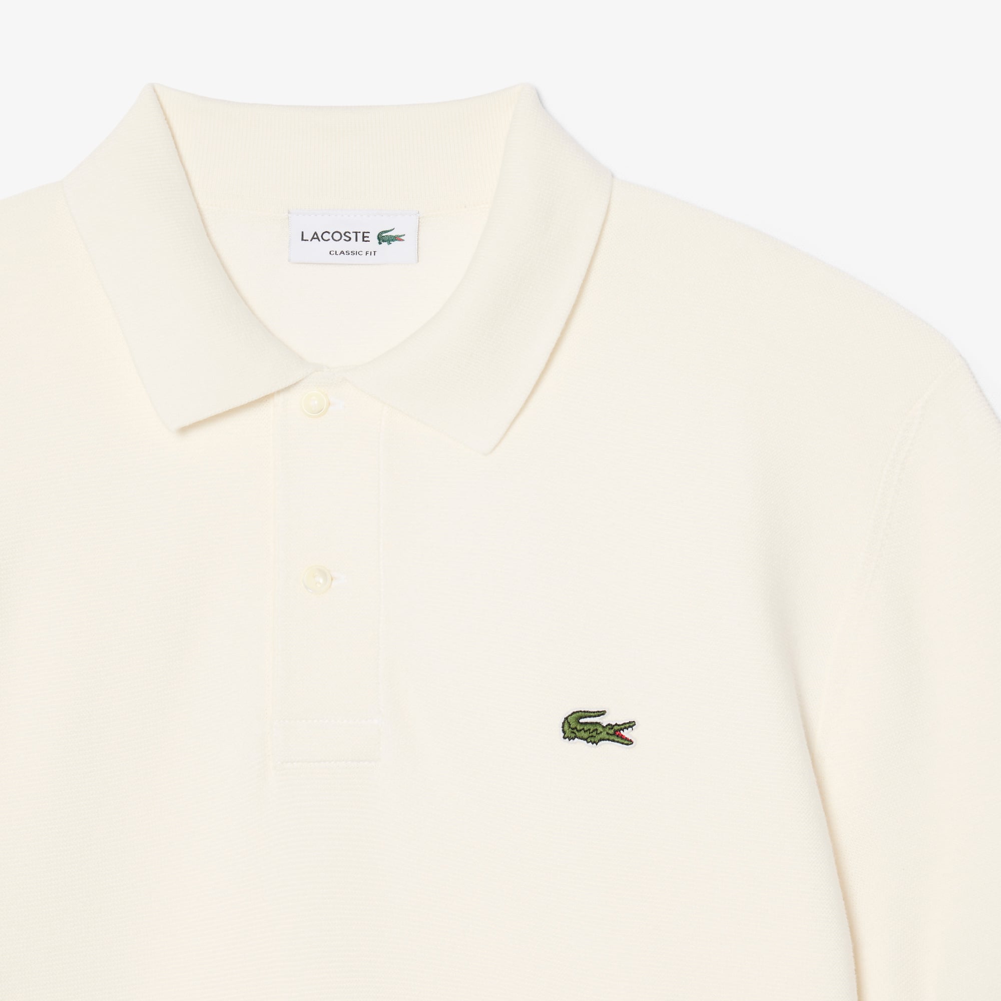 Áo Polo Len Lacoste Nam Dáng Cổ Điển Dệt Kim