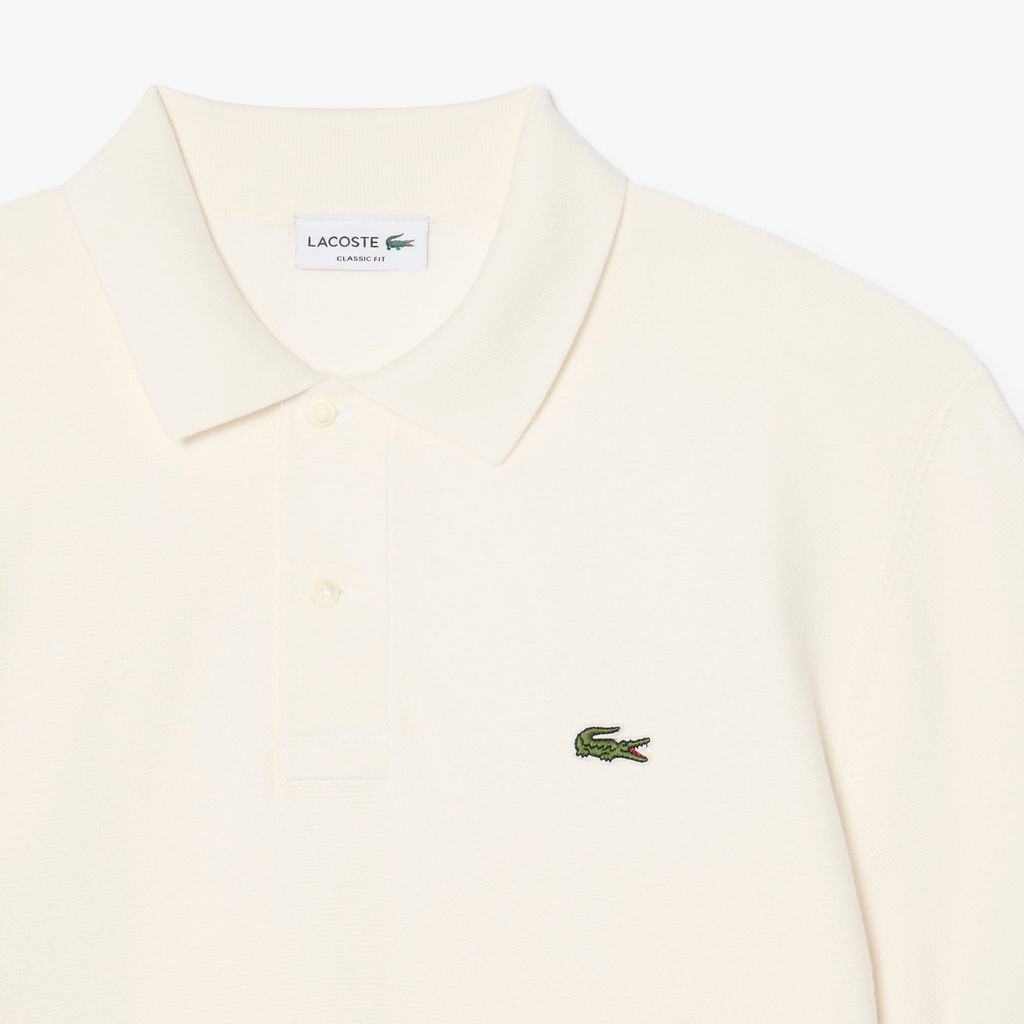 Áo Polo Len Lacoste Nam Dáng Cổ Điển Dệt Kim