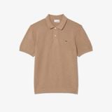 Áo Polo Len Lacoste Nam Dáng Cổ Điển Dệt Kim