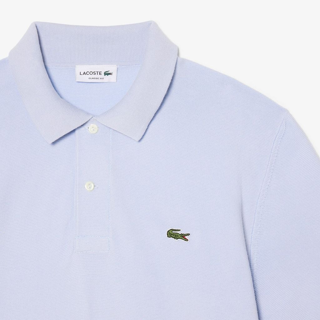 Áo Polo Len Lacoste Nam Dáng Cổ Điển Dệt Kim