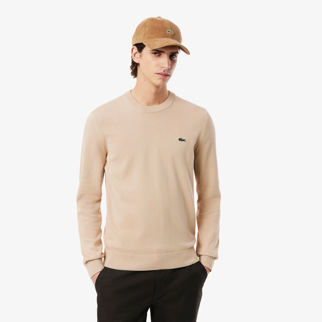 Áo Len Lacoste Nam Cổ Tròn Chất Liệu Cotton