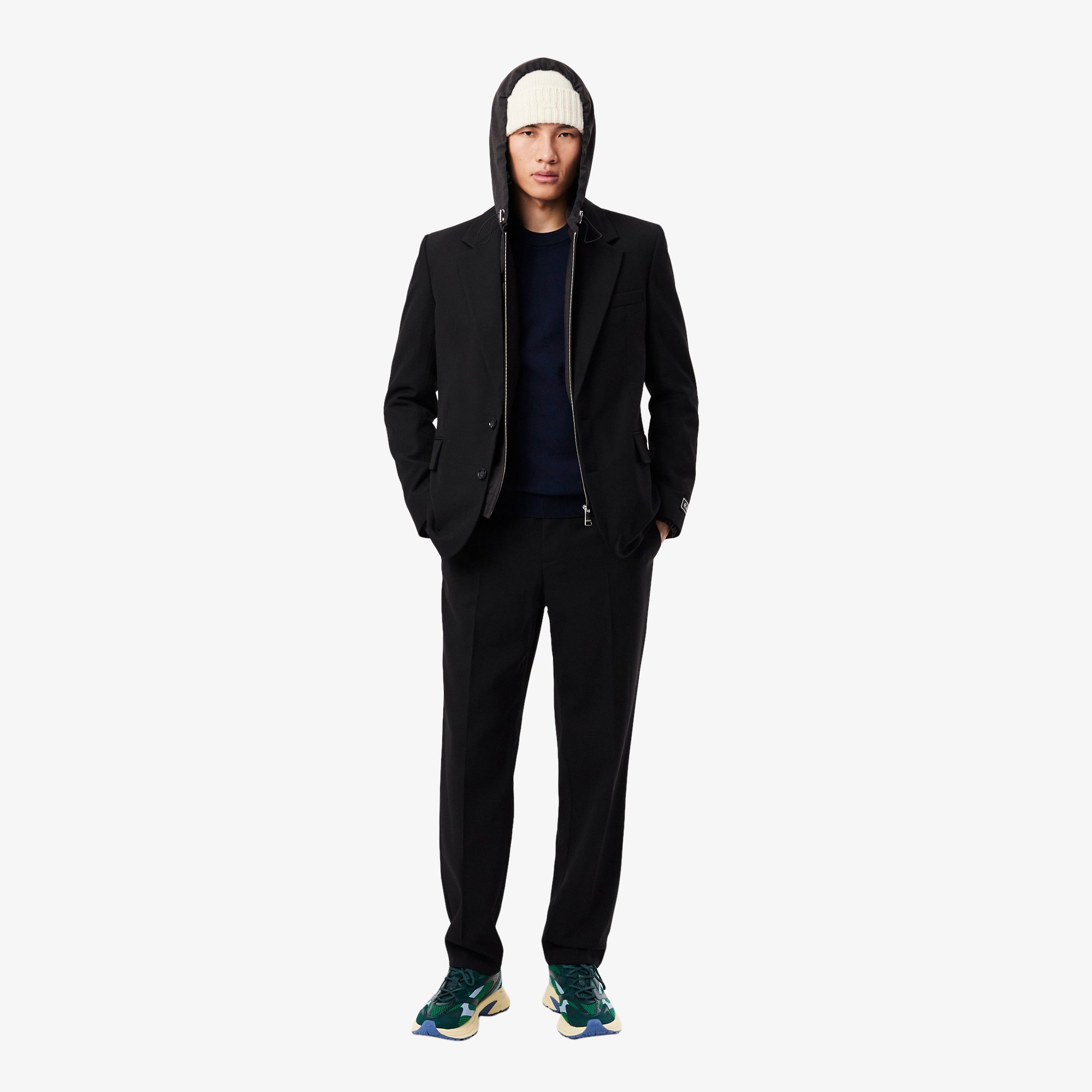 Áo Len Lacoste Nam Cổ Tròn Chất Liệu Cotton