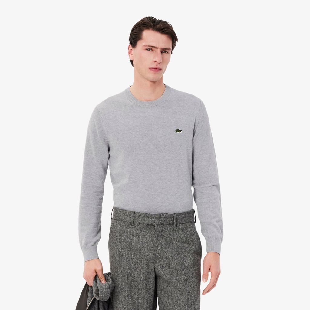 Áo Len Lacoste Nam Cổ Tròn Chất Liệu Cotton