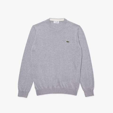 Áo Len Lacoste Nam Cổ Tròn Chất Liệu Cotton