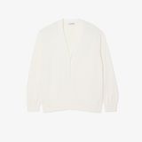 Áo Cardigan Lacoste Nam Dáng Cổ Điển Dệt Kim Gân Dáng Rủ