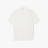 Áo Len Lacoste Nam Dáng Cổ Điển Cổ Polo Dệt Kim Gân Mềm Mại