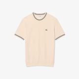 Áo Len Lacoste Nam Dáng Cổ Điển Dệt Kim Có Họa Tiết Sọc