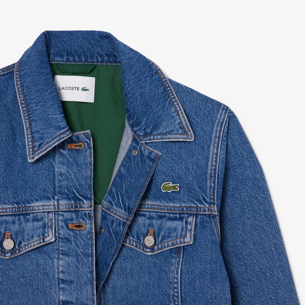 Áo Khoác Jeans Lacoste Nữ