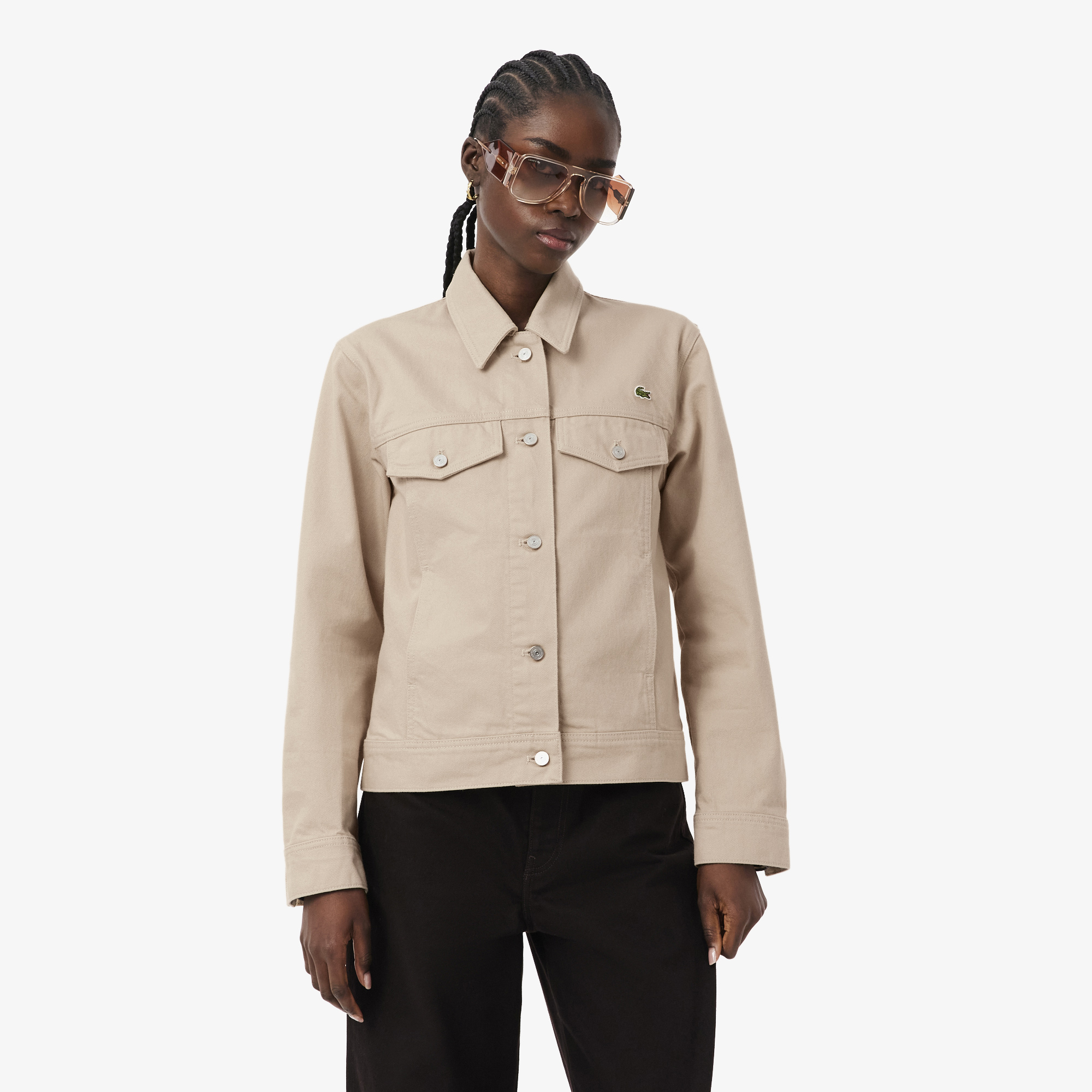 Áo Khoác Jeans Lacoste Nữ