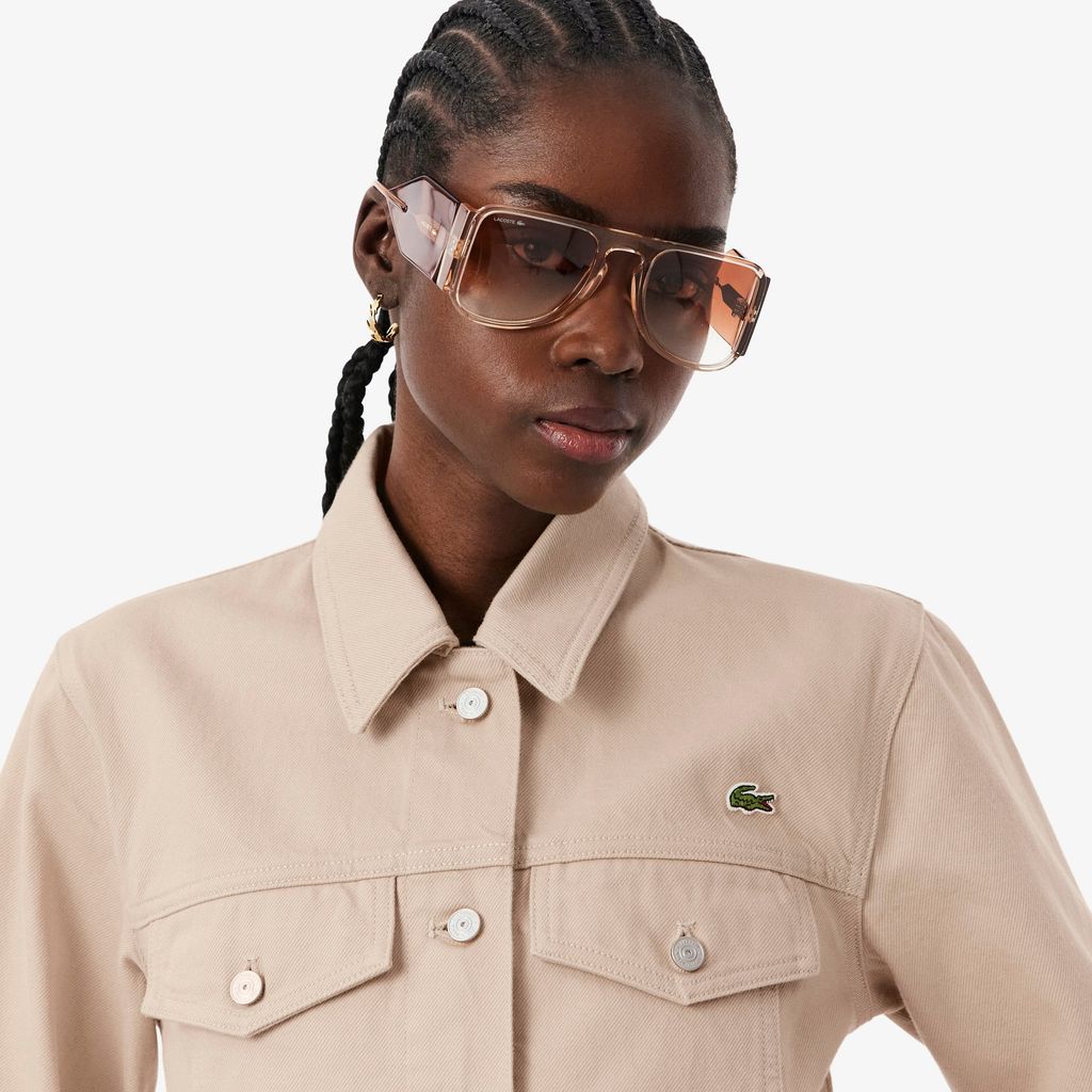 Áo Khoác Jeans Lacoste Nữ
