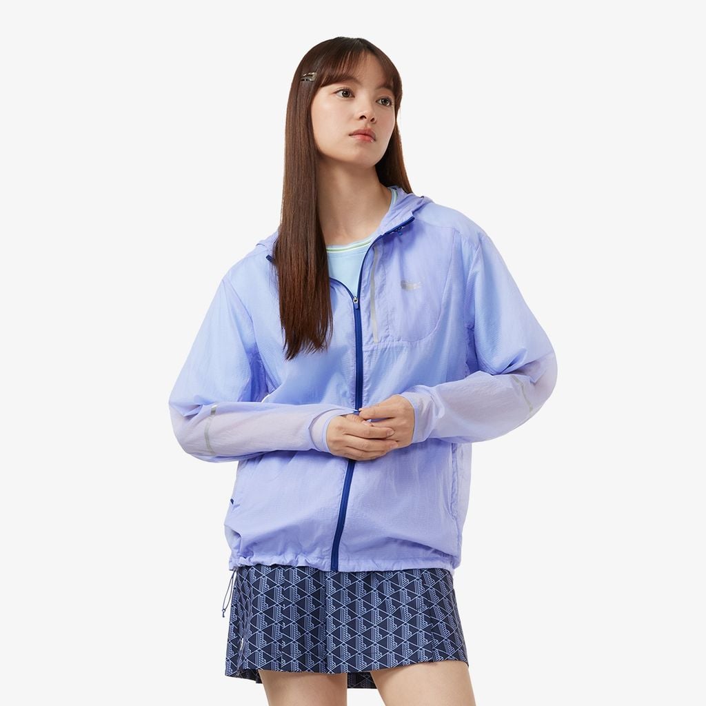 Áo Khoác Lacoste Nữ Có Mũ Chống Thấm Nước
