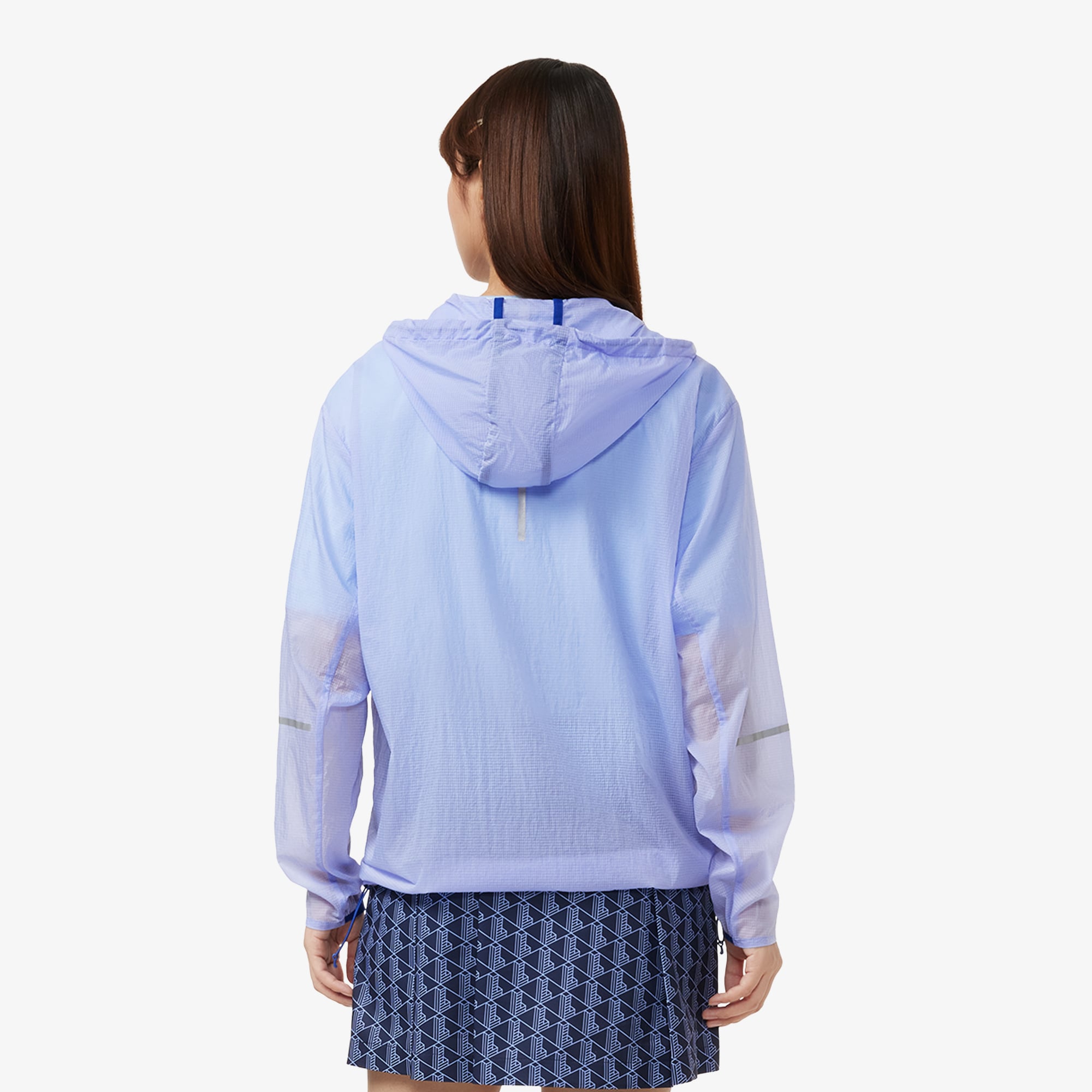 Áo Khoác Lacoste Nữ Có Mũ Chống Thấm Nước