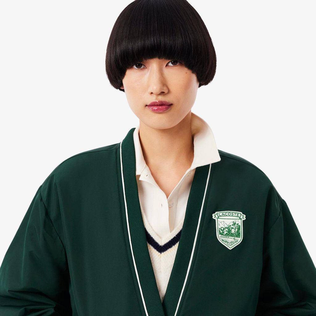 Áo Cardigan Lacoste Nữ Có Đệm Cỡ Lớn