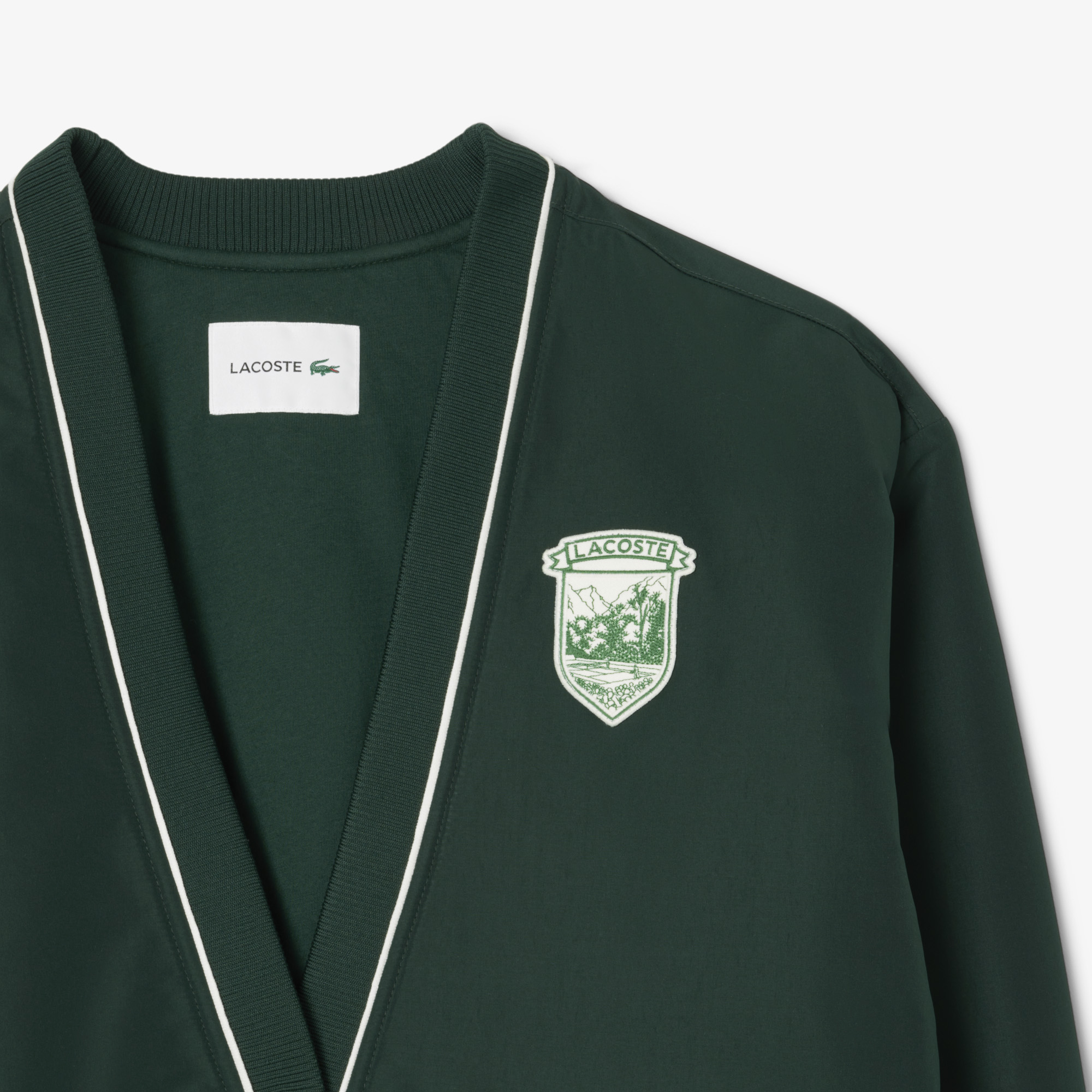 Áo Cardigan Lacoste Nữ Có Đệm Cỡ Lớn