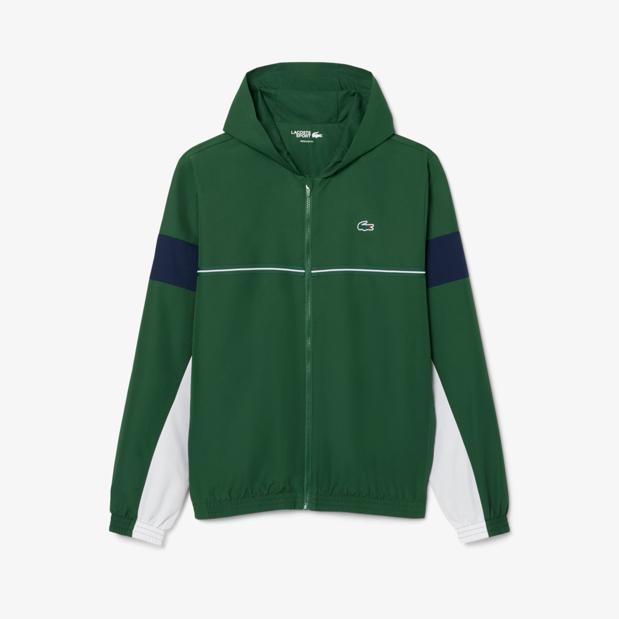 Áo Khoác Thể Thao Lacoste Nam Dáng Suông Có Họa Tiết Color-Block