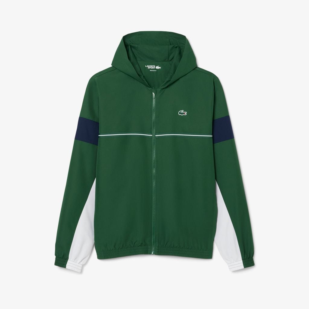 Áo Khoác Thể Thao Lacoste Nam Dáng Suông Có Họa Tiết Color-Block