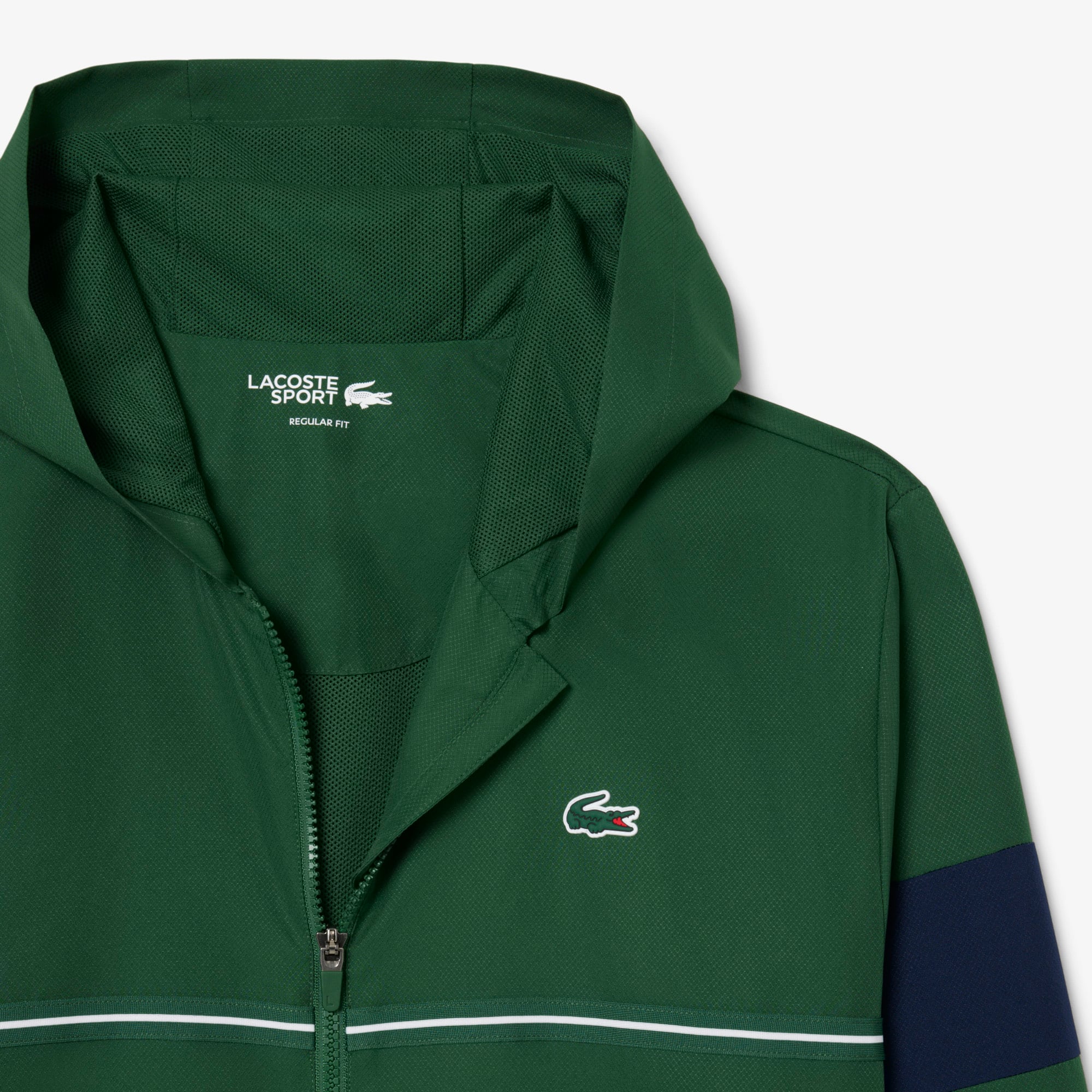 Áo Khoác Thể Thao Lacoste Nam Dáng Suông Có Họa Tiết Color-Block