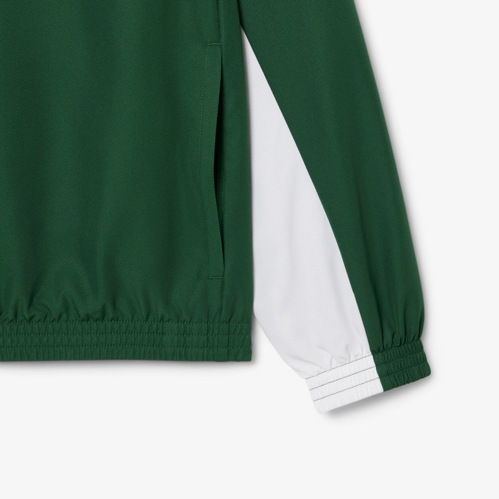Áo Khoác Thể Thao Lacoste Nam Dáng Suông Có Họa Tiết Color-Block