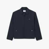 Áo Khoác Lacoste Nam Dáng Oversize Chất Liệu Taffeta Dập Nổi Chống Thấm Nước
