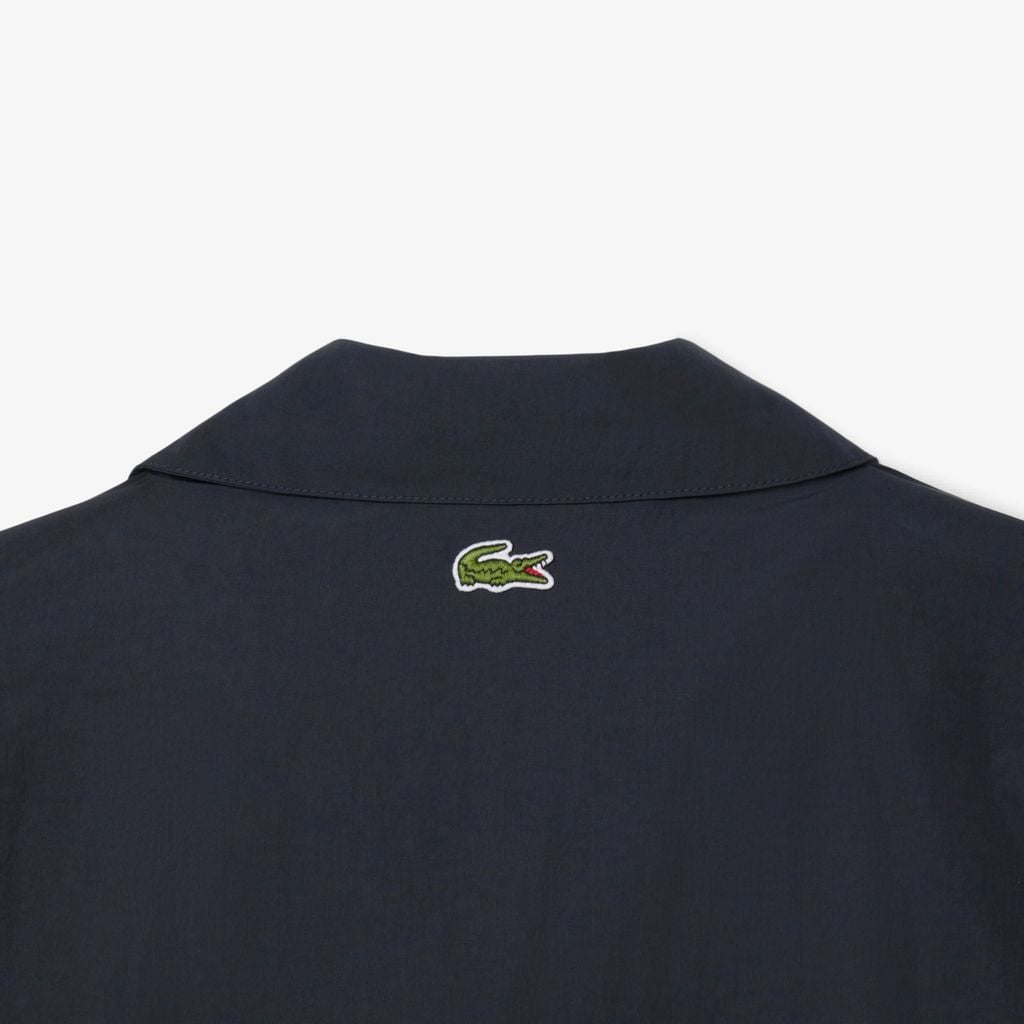 Áo Khoác Lacoste Nam Dáng Oversize Chất Liệu Taffeta Dập Nổi Chống Thấm Nước