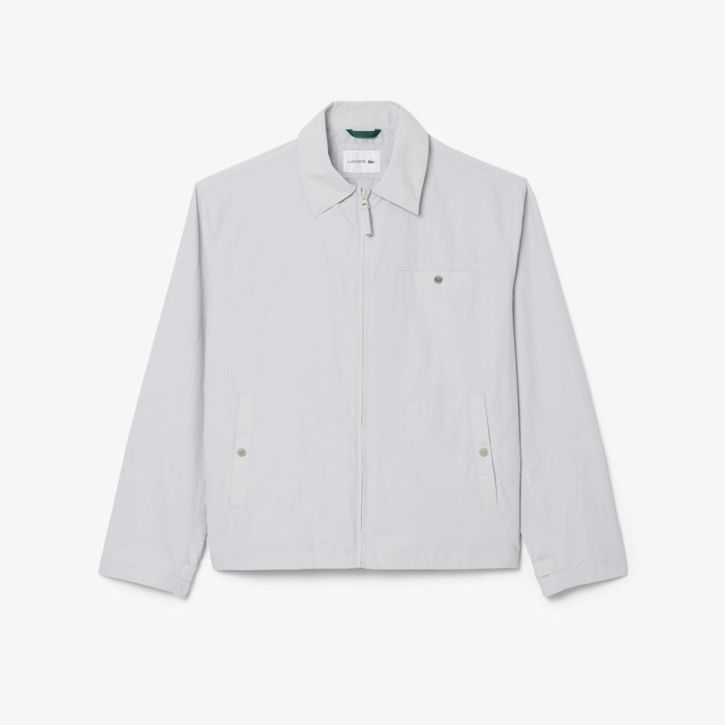 Áo Khoác Lacoste Nam Dáng Oversize Chất Liệu Taffeta Dập Nổi Chống Thấm Nước