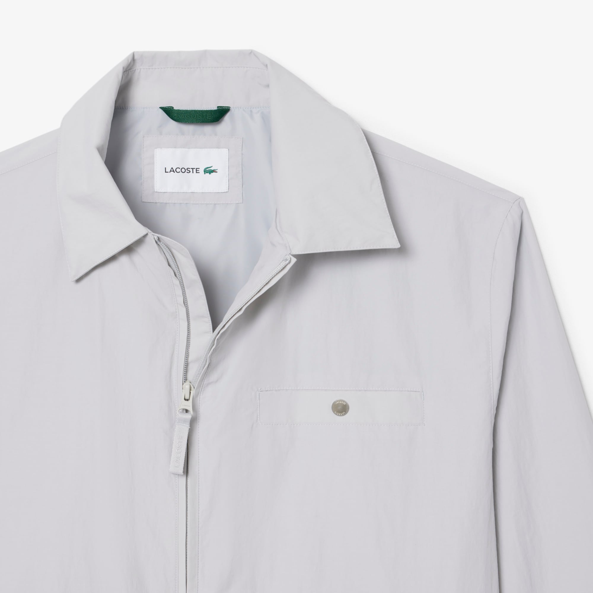 Áo Khoác Lacoste Nam Dáng Oversize Chất Liệu Taffeta Dập Nổi Chống Thấm Nước