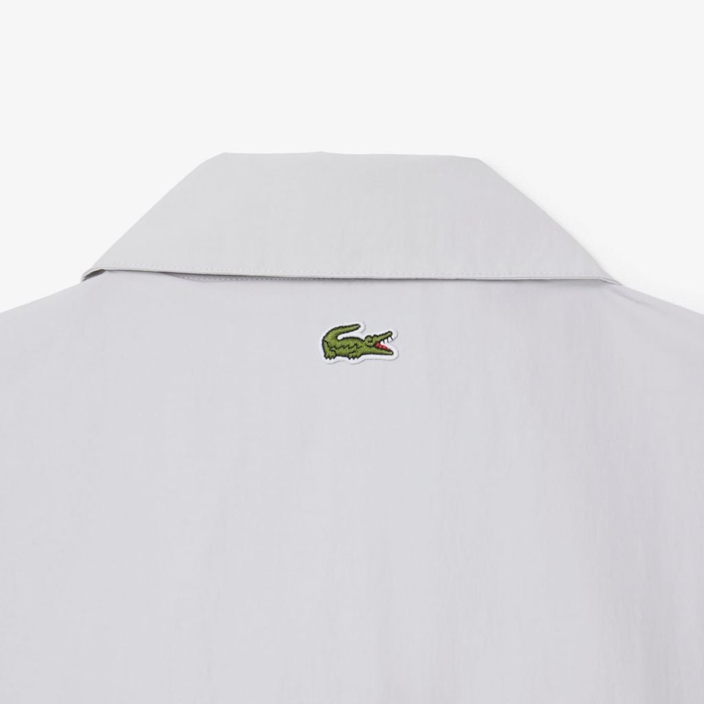 Áo Khoác Lacoste Nam Dáng Oversize Chất Liệu Taffeta Dập Nổi Chống Thấm Nước