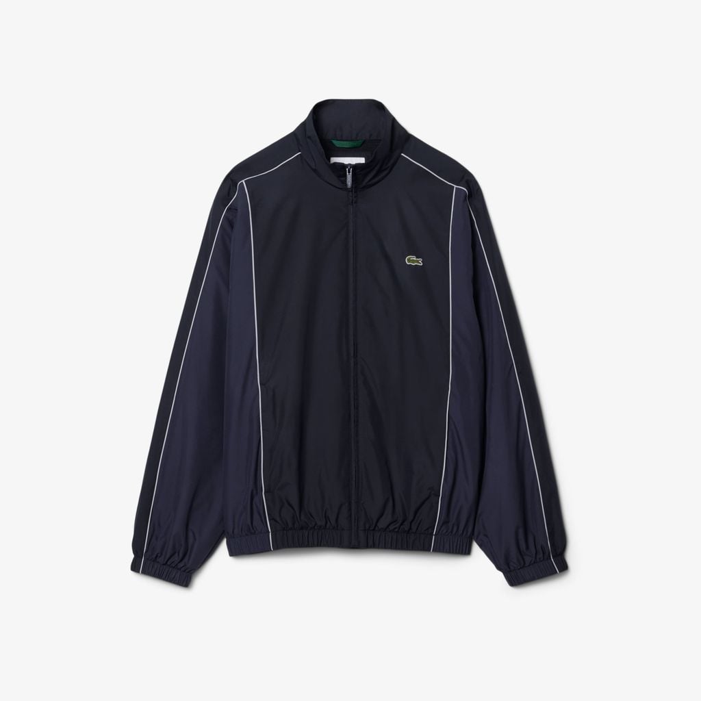 Áo Khoác Thể Thao Lacoste Nam Dáng Suông Chống Thấm Nước Có Họa Tiết Color-Block