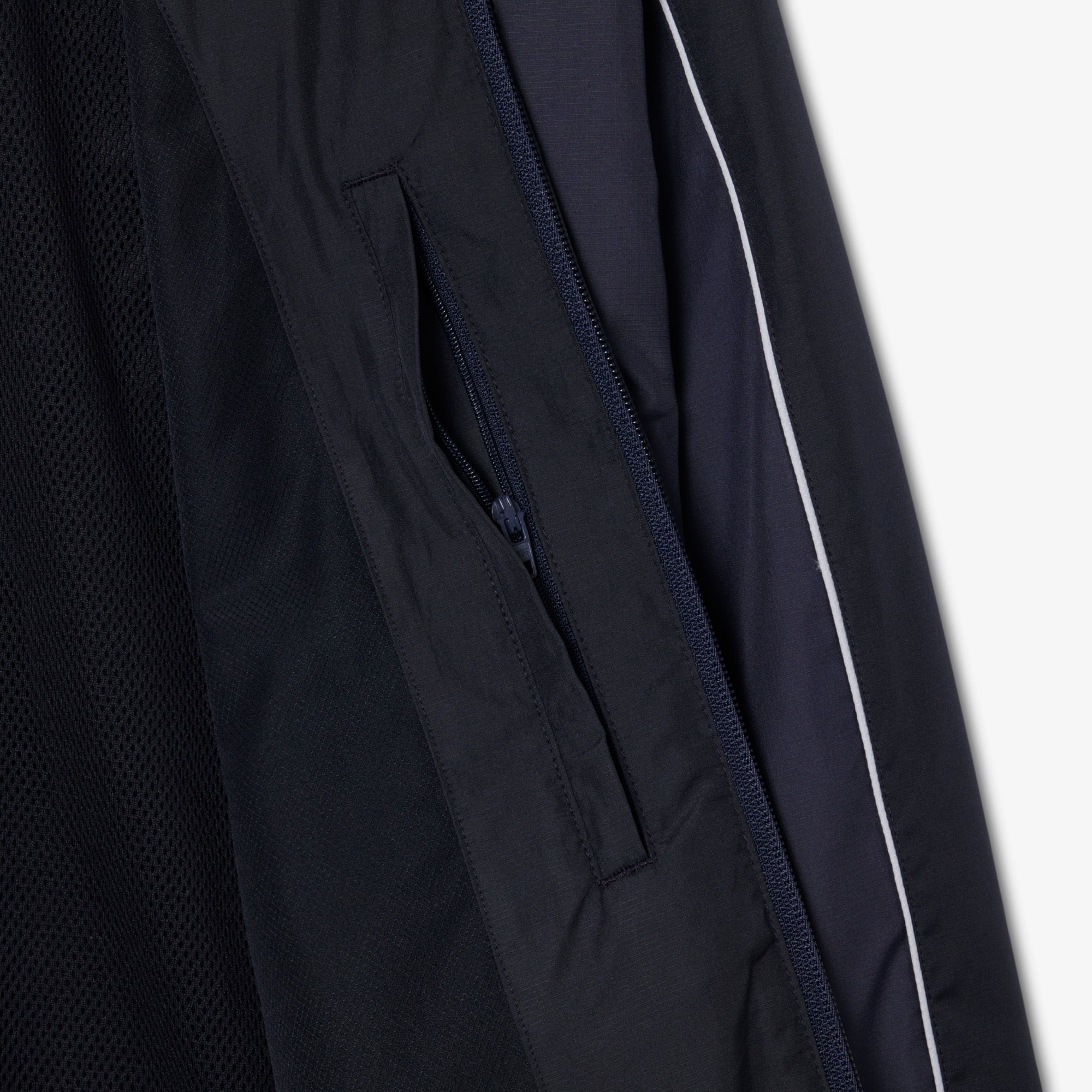 Áo Khoác Thể Thao Lacoste Nam Dáng Suông Chống Thấm Nước Có Họa Tiết Color-Block