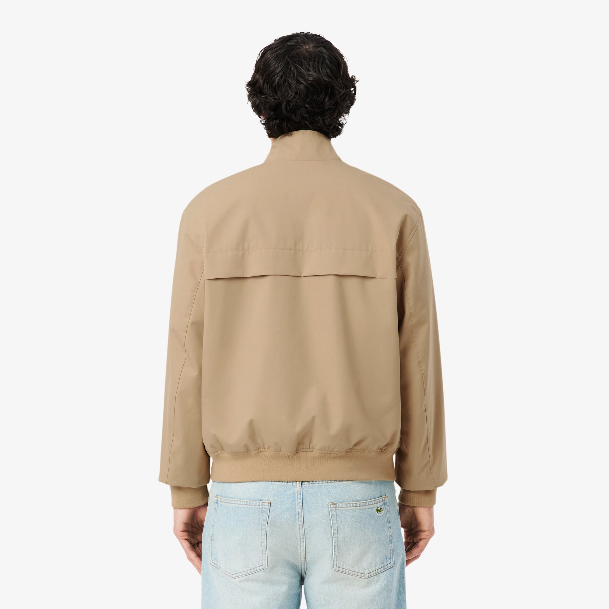 Áo Khoác Lacoste Nam Harrington Chất Liệu Twill Chống Thấm Nước