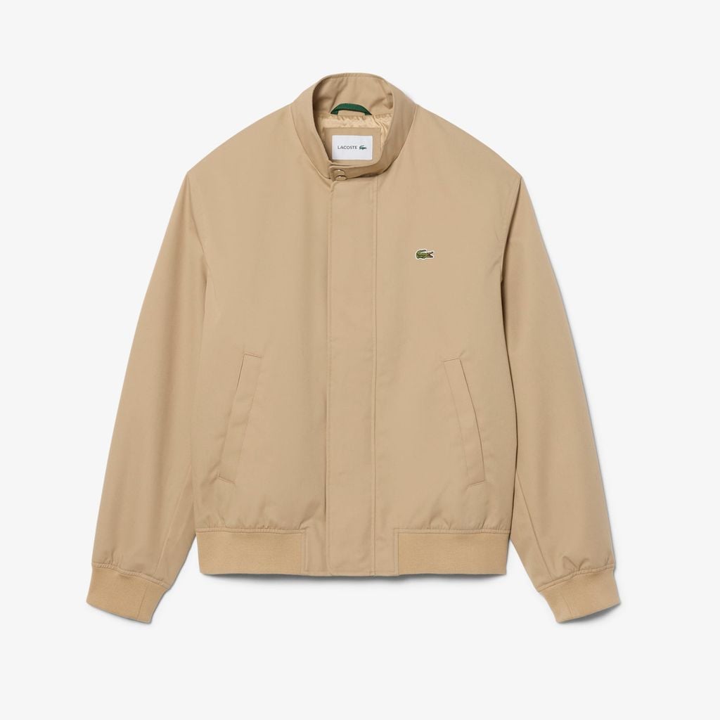 Áo Khoác Lacoste Nam Harrington Chất Liệu Twill Chống Thấm Nước