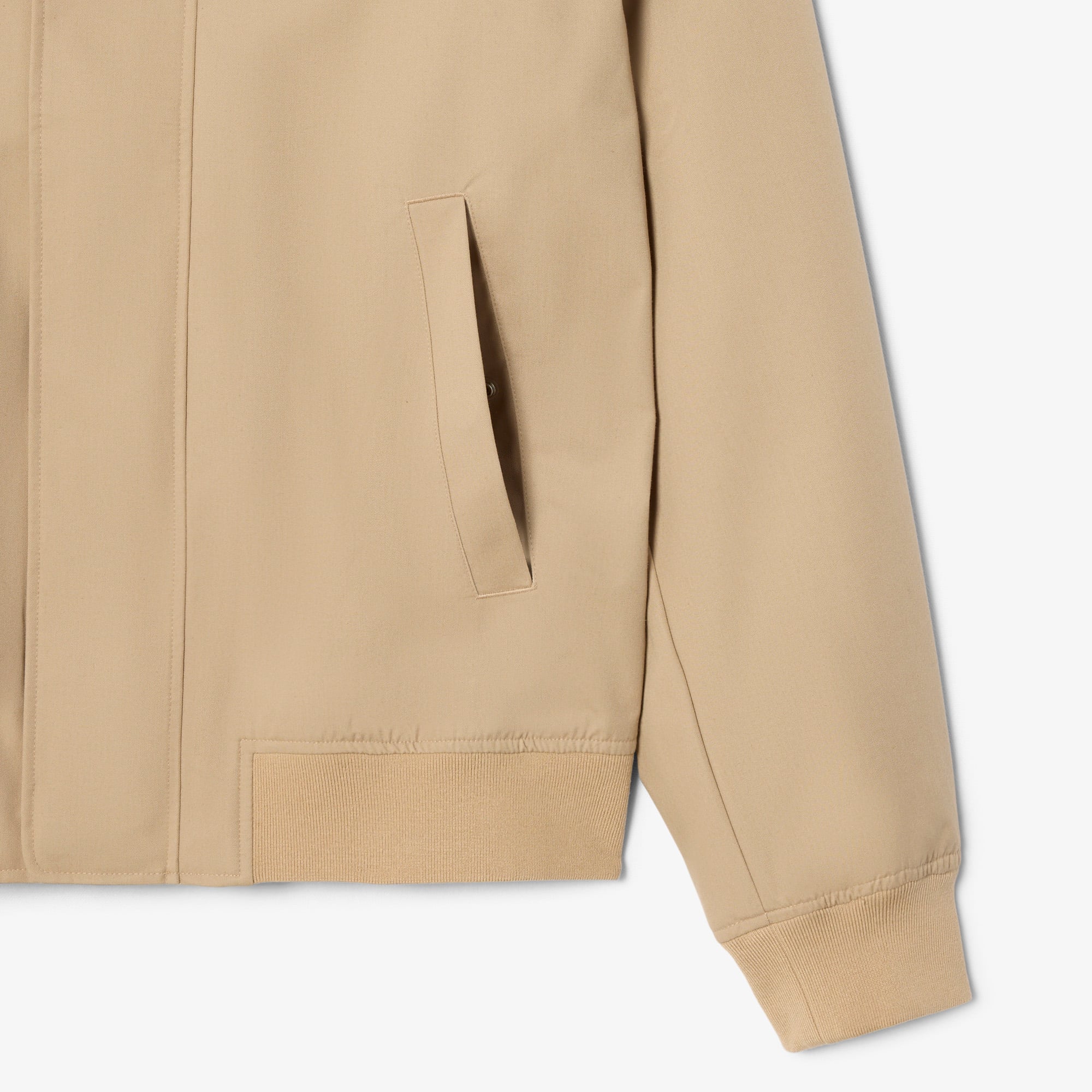 Áo Khoác Lacoste Nam Harrington Chất Liệu Twill Chống Thấm Nước
