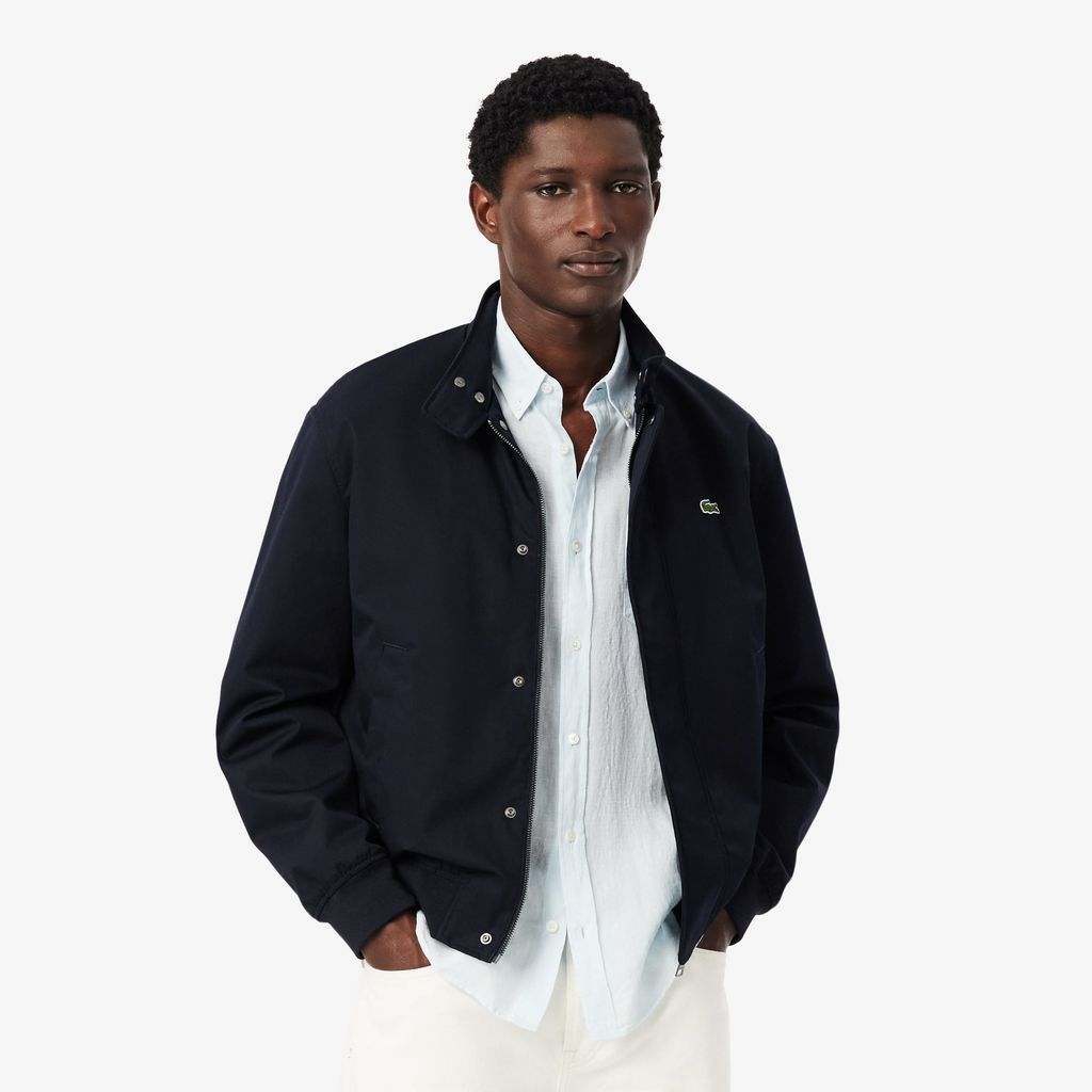 Áo Khoác Lacoste Nam Harrington Chất Liệu Twill Chống Thấm Nước