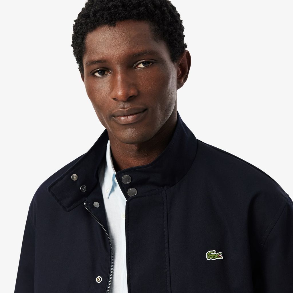 Áo Khoác Lacoste Nam Harrington Chất Liệu Twill Chống Thấm Nước