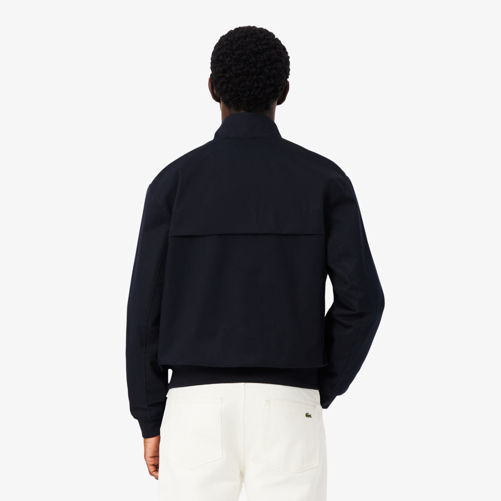 Áo Khoác Lacoste Nam Harrington Chất Liệu Twill Chống Thấm Nước