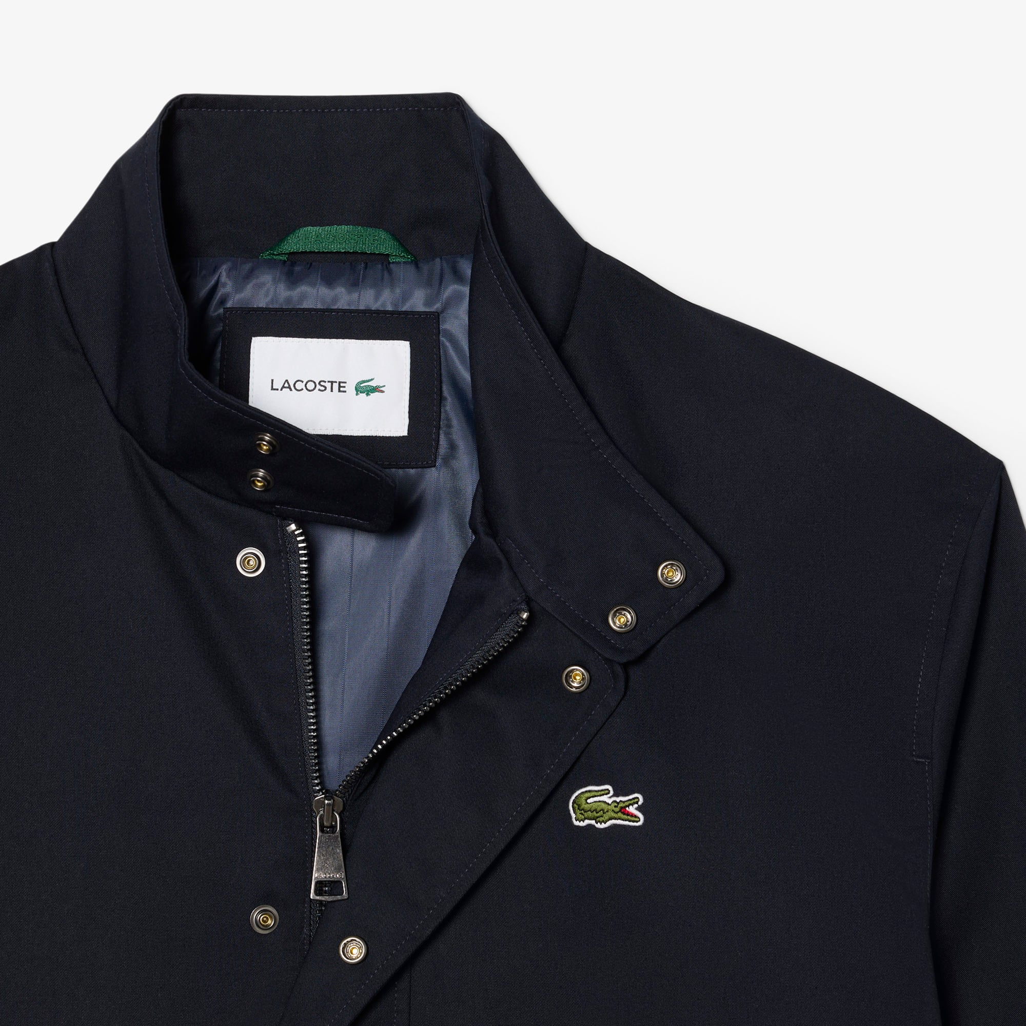 Áo Khoác Lacoste Nam Harrington Chất Liệu Twill Chống Thấm Nước