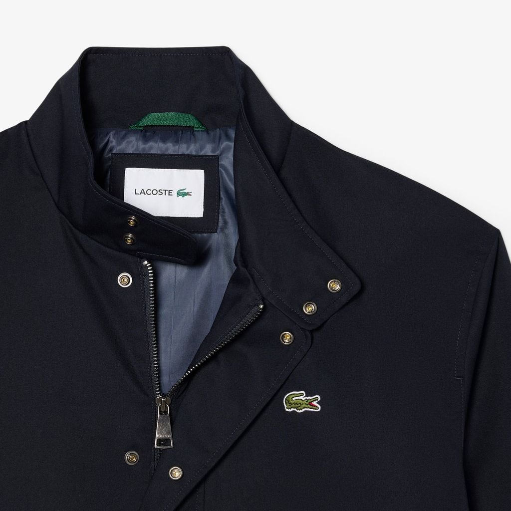 Áo Khoác Lacoste Nam Harrington Chất Liệu Twill Chống Thấm Nước