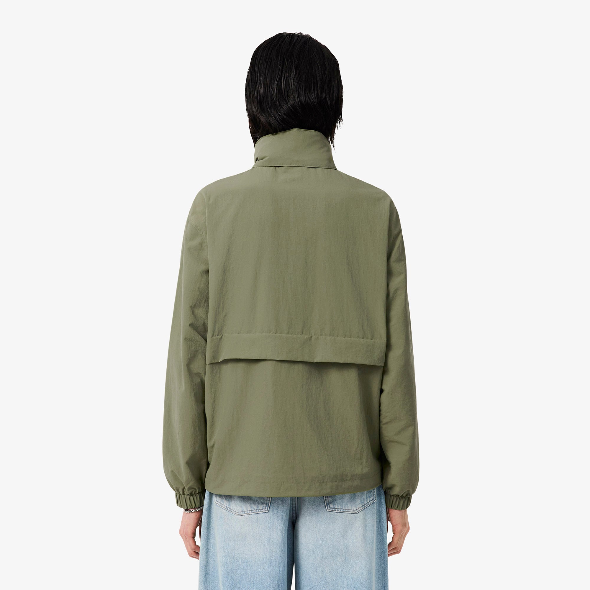 Áo Khoác Gió Lacoste Nam Chống Nước Chất Liệu Nylon